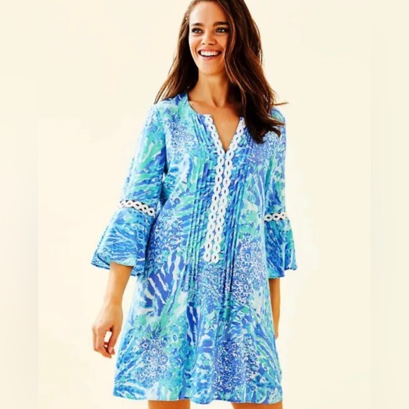 Lilly Pulitzer Dresses & Skirts - Lilly Pulitzer Women’s Hollie Hey Hey Soleil Tunic Dress - Size Small